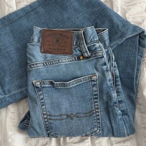 Mens Lucky Brand Light Blue Denim Pants